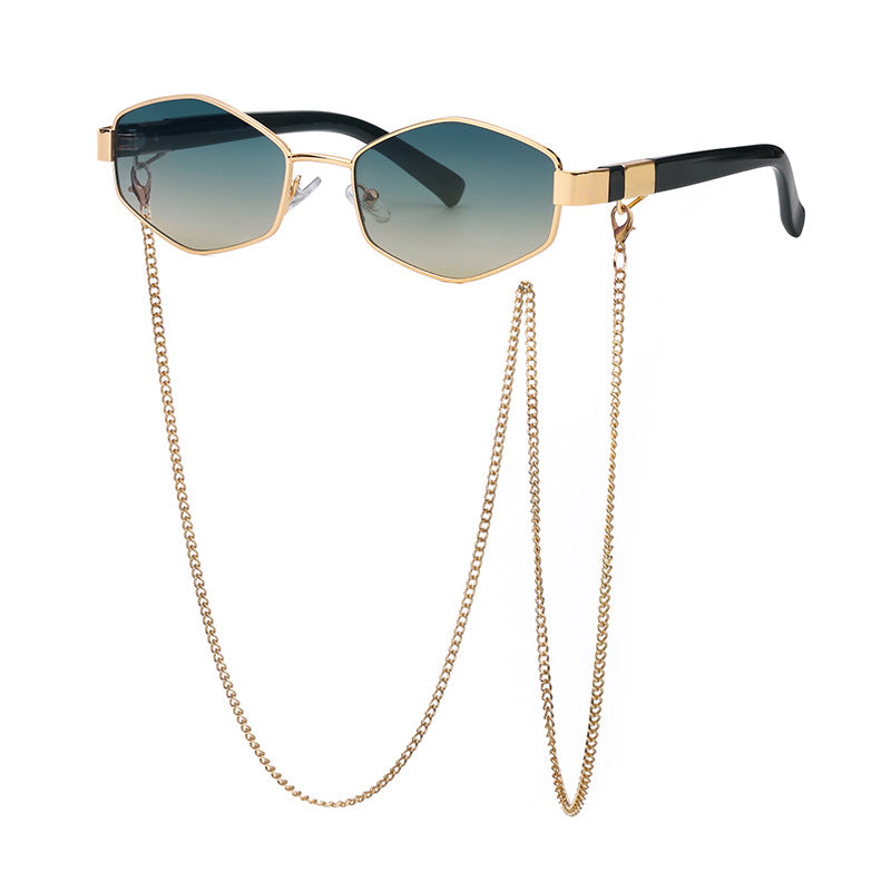 Blisslins Women's Fashion Chain Sunglasses