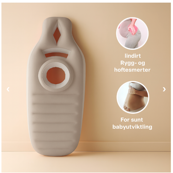 Blisslins Bloom™ – Maternity Pillow