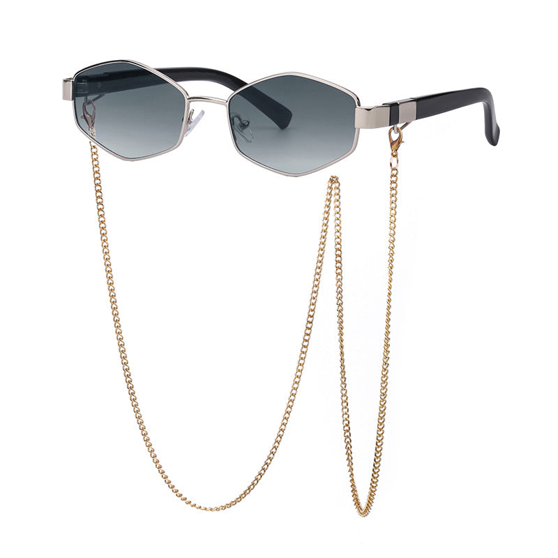 Blisslins Women's Fashion Chain Sunglasses