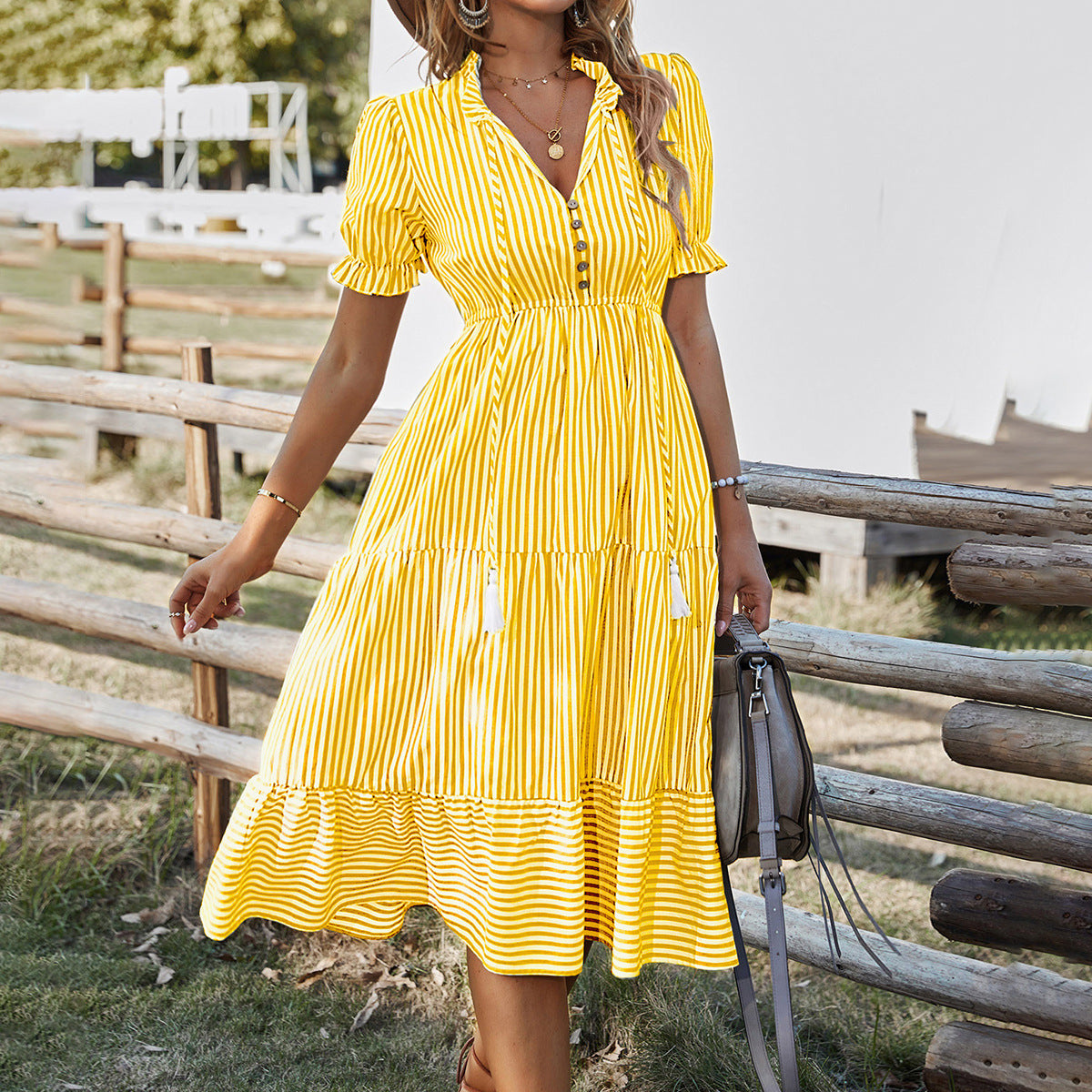 Amazon striped summer dress