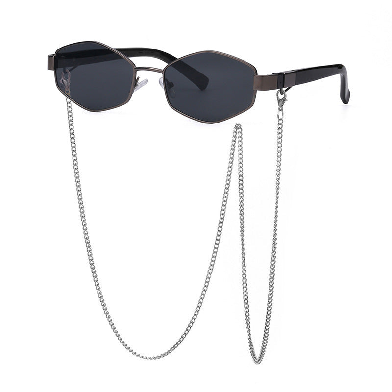 Blisslins Women's Fashion Chain Sunglasses